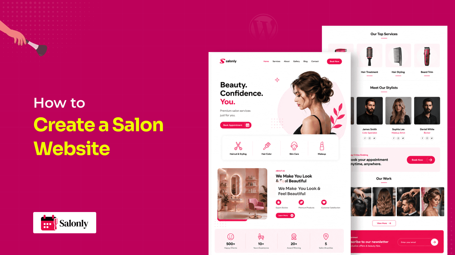 How to Create a Salon Website with WordPress and Online Booking